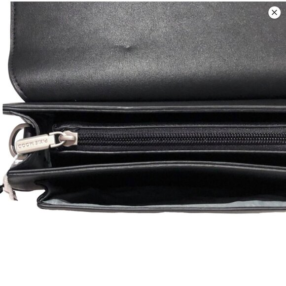 ZOE CROSSBODY by Pixie Mood - BLACK - Cruelty Free - Vegan Leather - Picture 11 of 12